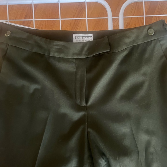 Talbots Collection Dark Olive Trousers - Picture 3 of 3